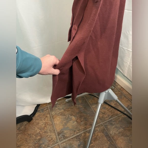 Nicole Miller New York Mid Length Cross Bodice Sweater Dress Sz Medium - Picture 5 of 7